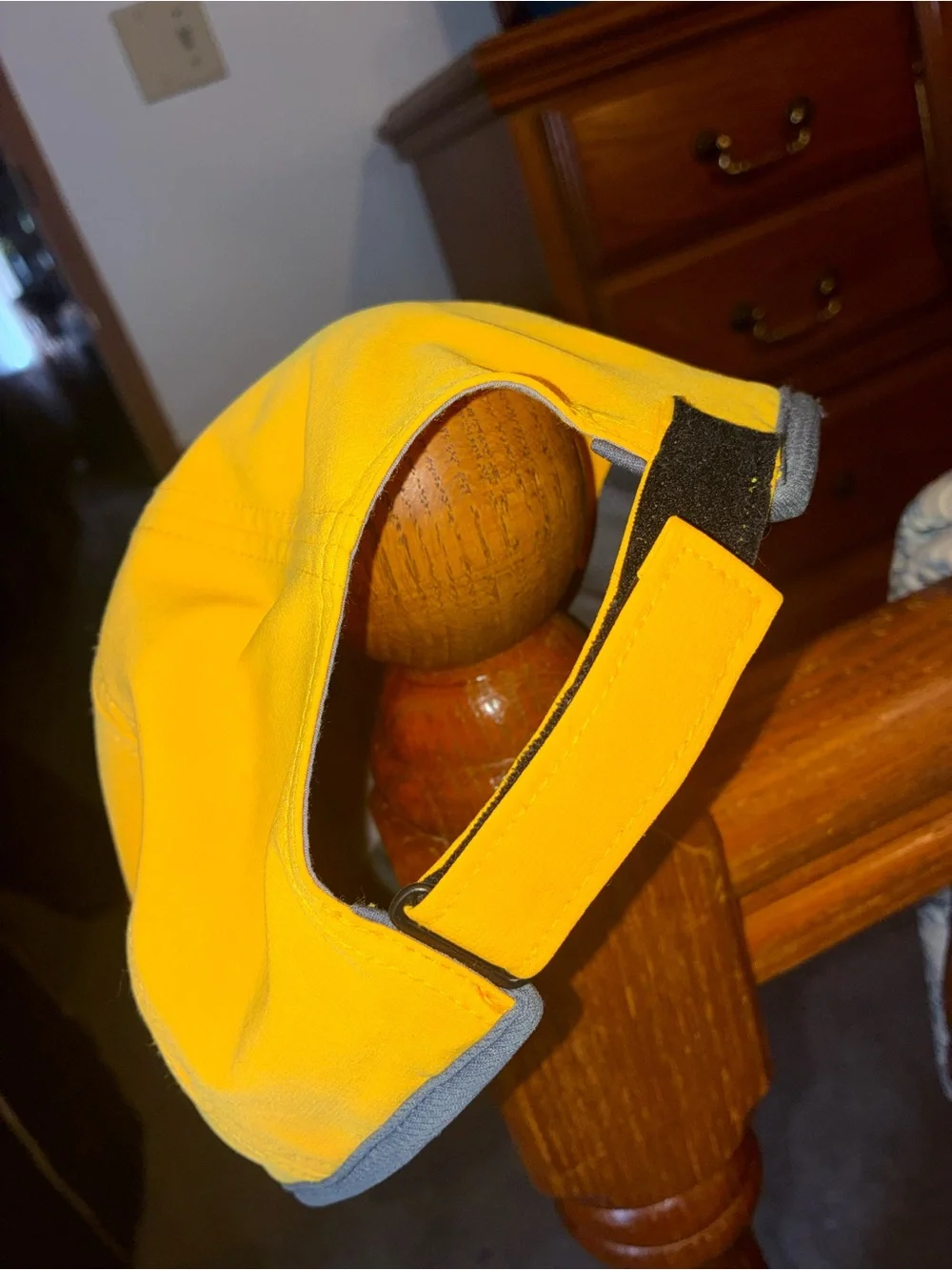 adidas Kids Bright Yellow Cap with Black Logo